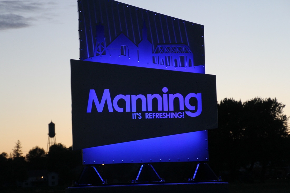 Manning: It's Refreshing! sign